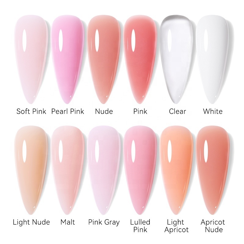 UR SUGAR OEM Custom Logo Private Label Colors Nails Extension Acryl Poly Nail Gel Polish