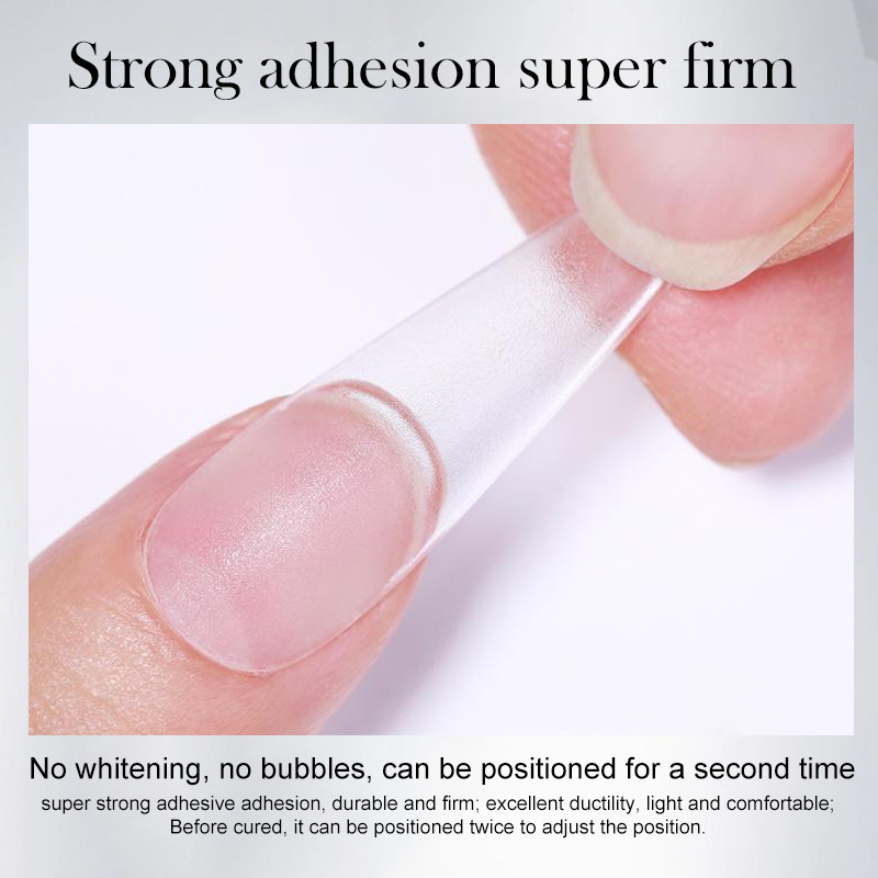 BORN PRETTY 30ml Strong Adhesive Gel Hema Free Nail Glue Tube 30days Long Lasting Not Sticky Clear Nail Glue For Nail Tips