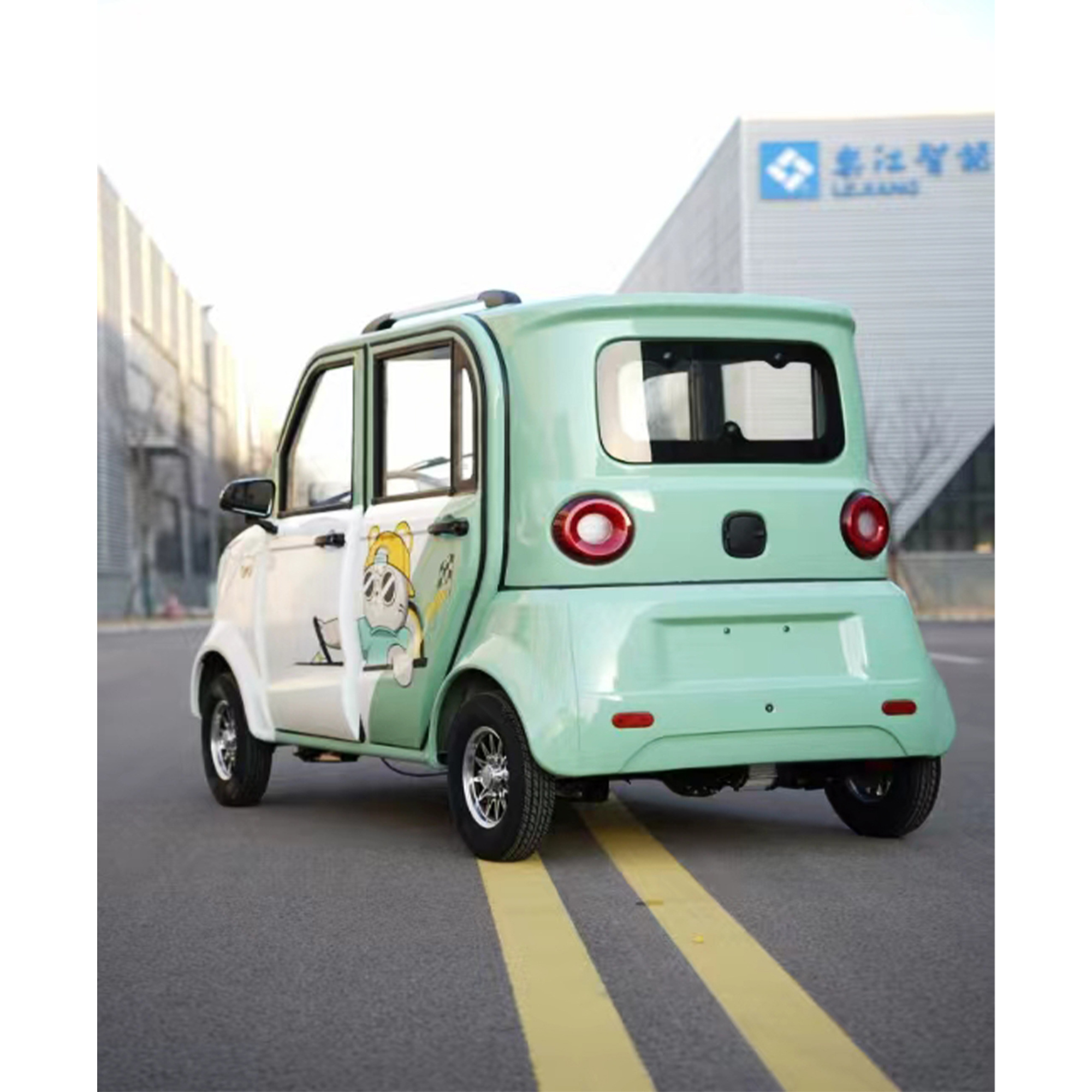 Electric Mini Low-Speed Car Electr Passeng Tricycl New Energy Mini 4 Wheel Electric Micro Car