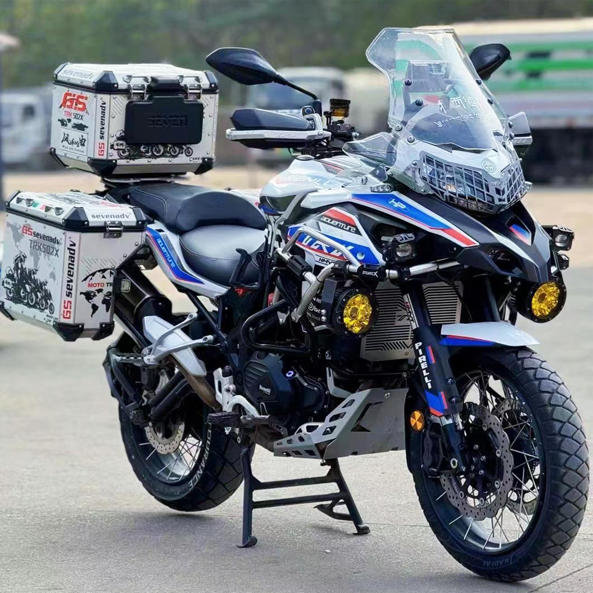 Custom New Style Petrol Engine Adult Sports Bike Adventure Motorcycle Adv 1500cc Water Cooled Motorcycle