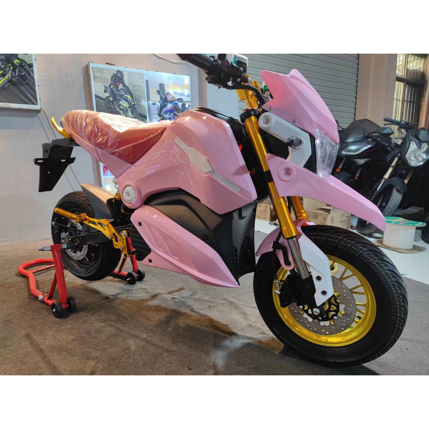 2024 Factory Direct Motocicleta Electrica 72V 4000w Sport Racing Electric Motorcycle