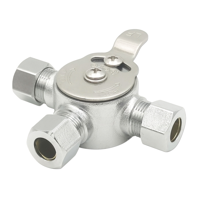 3/8 Inch  Lead Free Brass  Mechanical Water Mixing valve