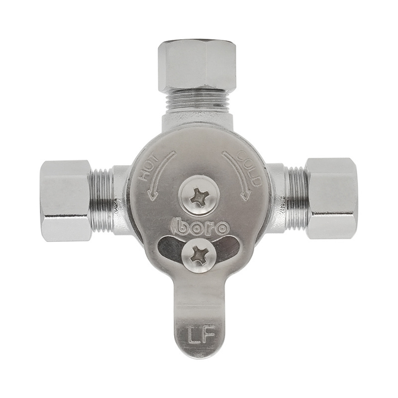 3/8 Inch  Lead Free Brass  Mechanical Water Mixing valve