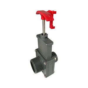 PVC Swimming Pool Accessories Barb Connection Gate Valve