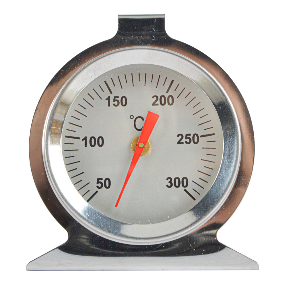 Bimetal Temperature Measuring Stainless Steel Case High Temperature Oven Thermometer