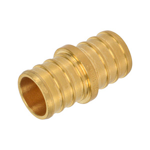 3/8" 1/2" 3/4" 1" Lead Free Brass Coupling Pipe Pex Fitting