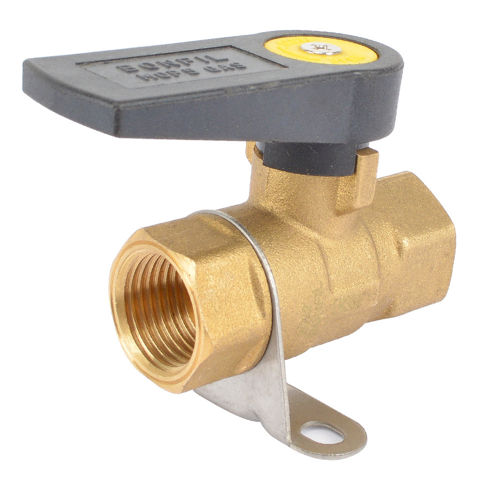 BSP Female Threads PN 16 Forged Brass Gas Ball Valve