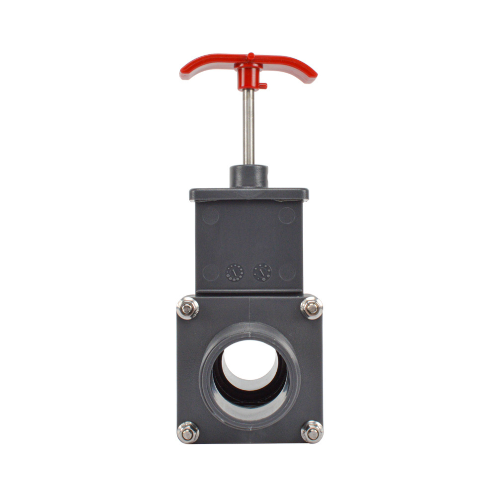 PVC Swimming Pool Accessories Barb Connection Gate Valve