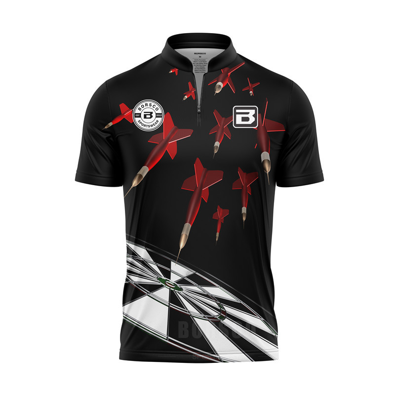 Design Your Own Logo Sublimation Print Work Shirt Sublimated Dart Jerseys Dart Jersey Dart Uniforms Shirt