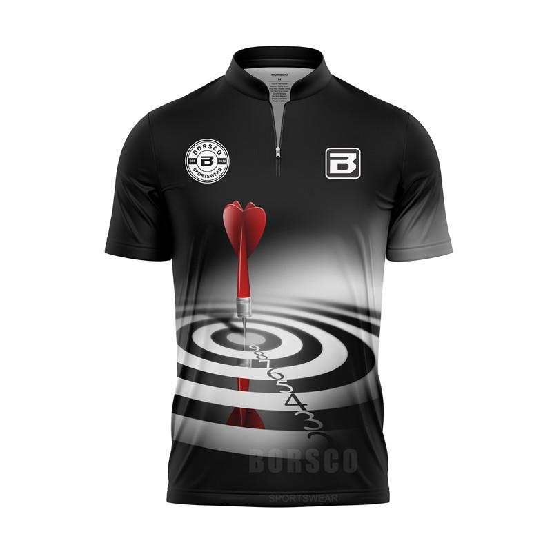 Design Your Own Logo Sublimation Print Work Shirt Sublimated Dart Jerseys Dart Jersey Dart Uniforms Shirt