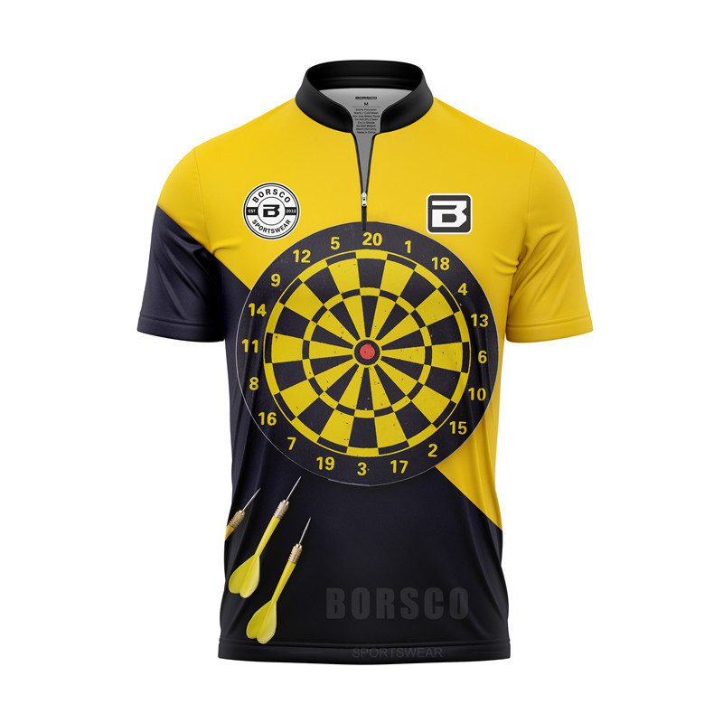 Design Your Own Logo Sublimation Print Work Shirt Sublimated Dart Jerseys Dart Jersey Dart Uniforms Shirt