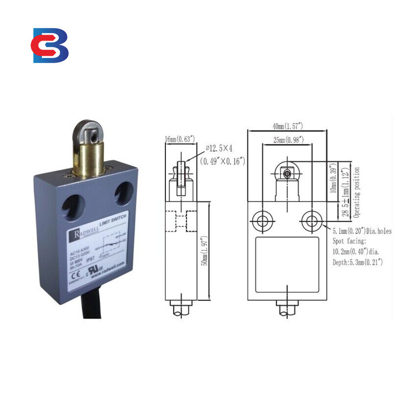 New Cheap Clearance D4C-1502 Plc Controller Travel Switch D4C1502 Oil And Corrosion Resistant limit Switch