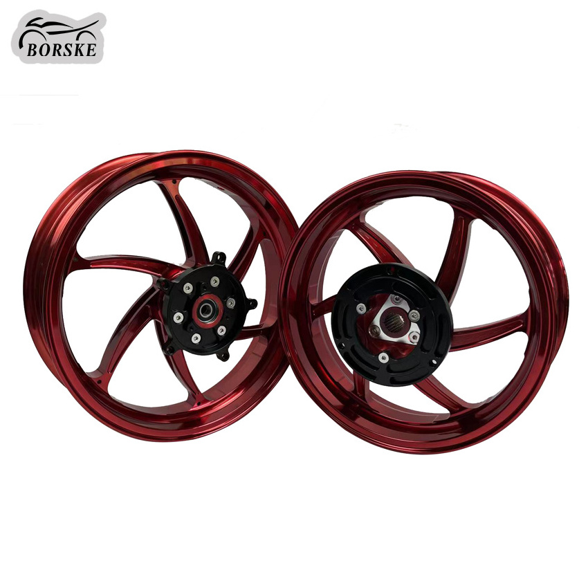 Wholesale CNC Motorcycle Accessories Scooter Parts 14 15 Inch Aluminum Wheel Rims for Yamaha X MAX 300