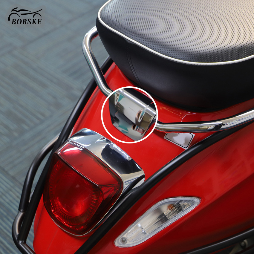 high quality ABS plastic rear luggage carrier grab rail trim cover for Piaggio Vespa Sprint Primavera scooter