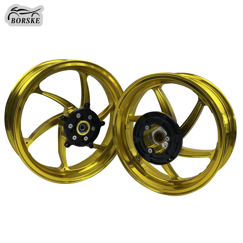 Wholesale CNC Motorcycle Accessories Scooter Parts 14 15 Inch Aluminum Wheel Rims for Yamaha X MAX 300