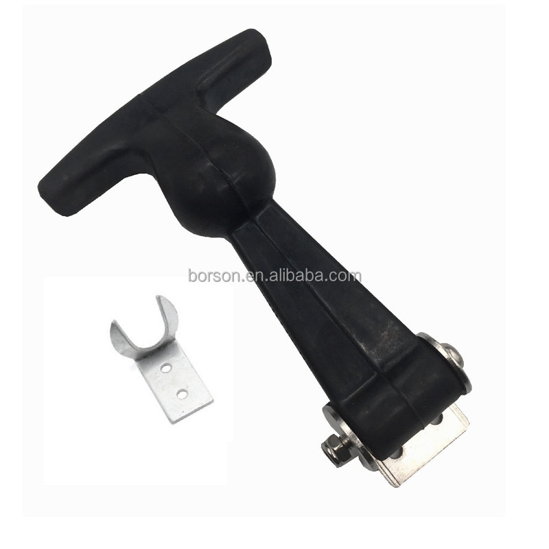 Factory Rubber Hood handle Heavy Duty T-Handle Draw Latch Custom T-handle draw latch Truck/Trailer Rubber Hood Latch