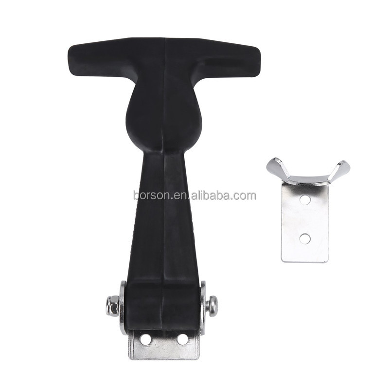 Factory Rubber Hood handle Heavy Duty T-Handle Draw Latch Custom T-handle draw latch Truck/Trailer Rubber Hood Latch