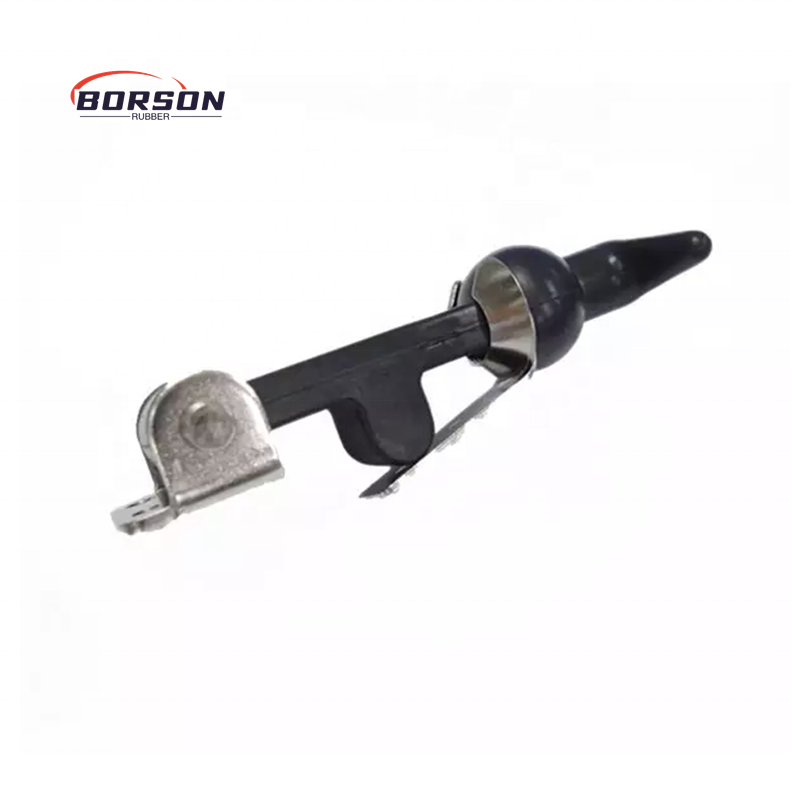 custom Rubber Handle of Paver Factory Mechanical Rubber Parts Steel T-Handle Draw Latches