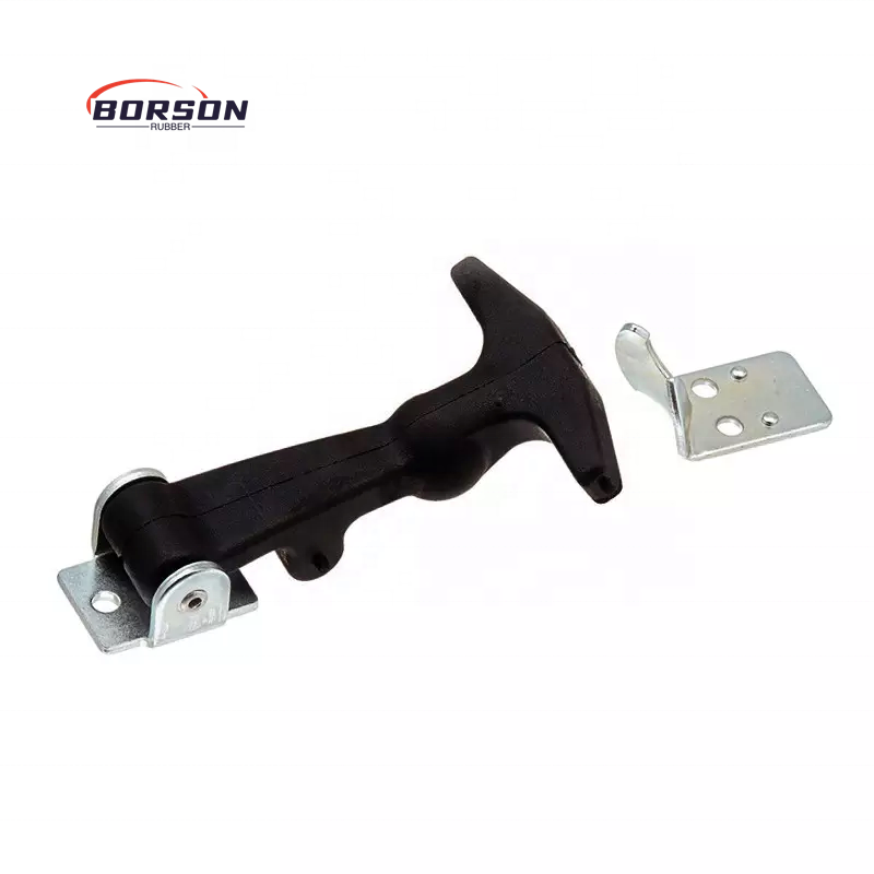 Custemized Rubber Flexible Heavy Duty Steel T-Handle Draw Latches Truck and Trailer Rubber Hood Latches