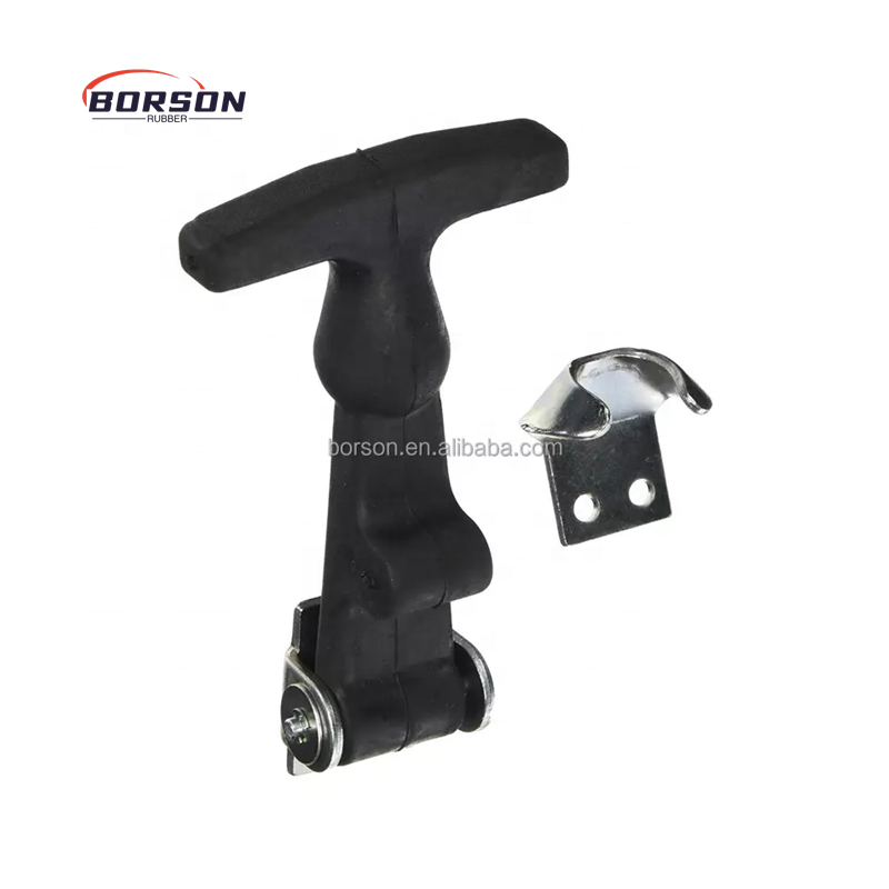 Custemized Rubber Flexible Heavy Duty Steel T-Handle Draw Latches Truck and Trailer Rubber Hood Latches