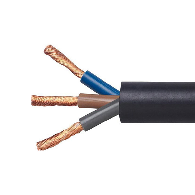 Multicore 3 Core Copper Conductor PVC Insulated Electrical Wire Flexible Power Cable H03VV-F H05VV-F