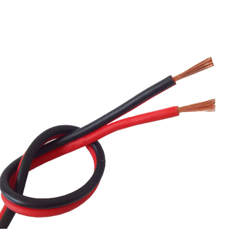 AWM UL2468 PVC Insulation Copper Speaker Wire 2 Core Multi Core Flexible Flat Twin Cable