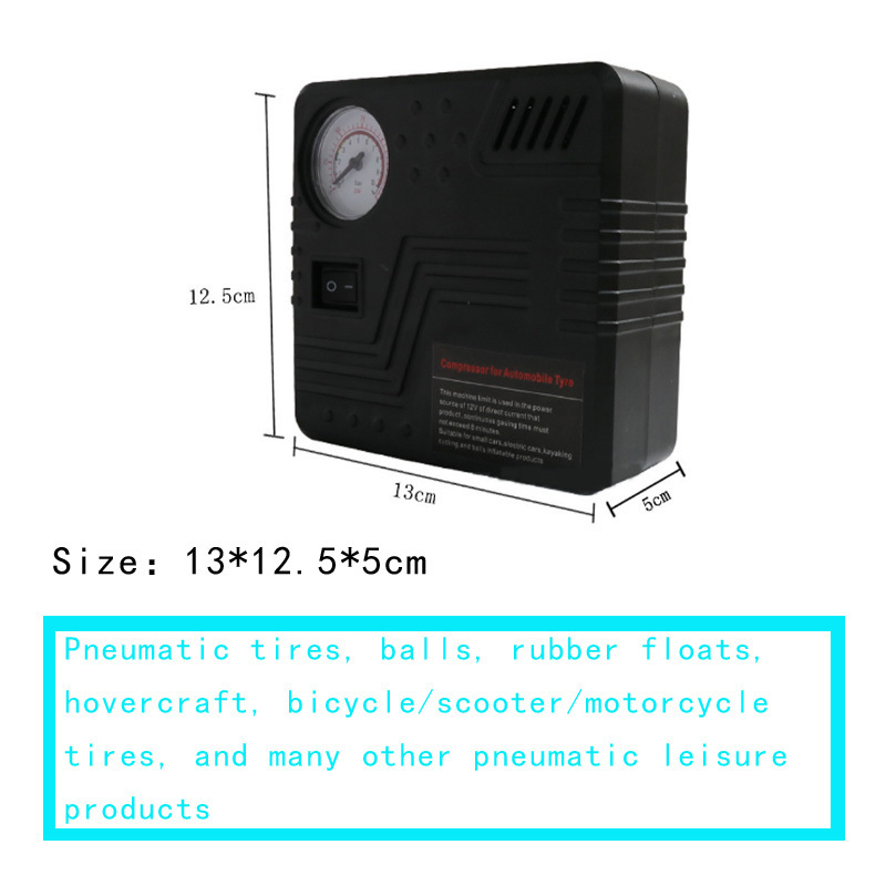 Factory Multi-function 150PSI Cheap Portable Emergency Tools Universal Car Tyre Pump Air Compressor