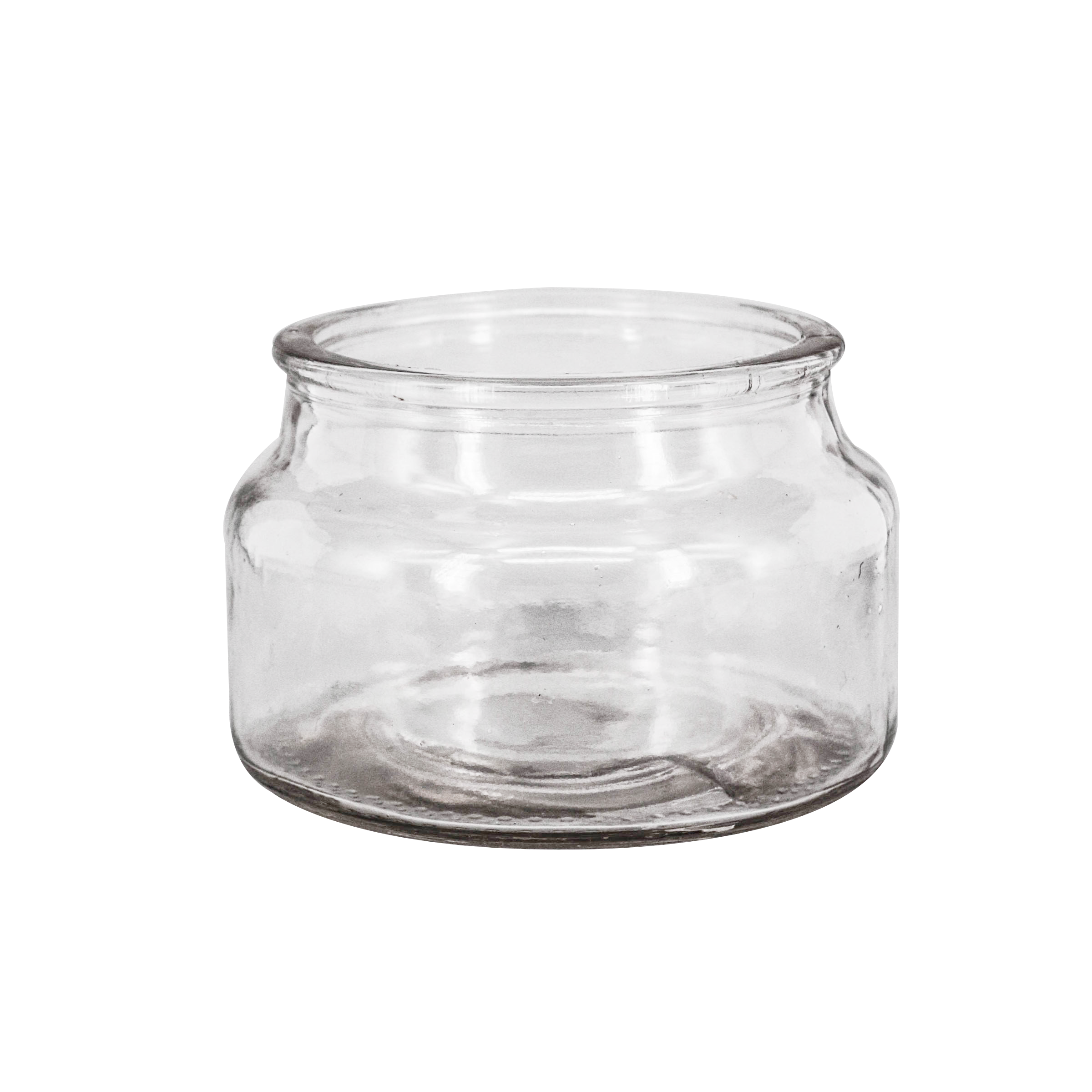 wholesale clear glass candle jars candle containers