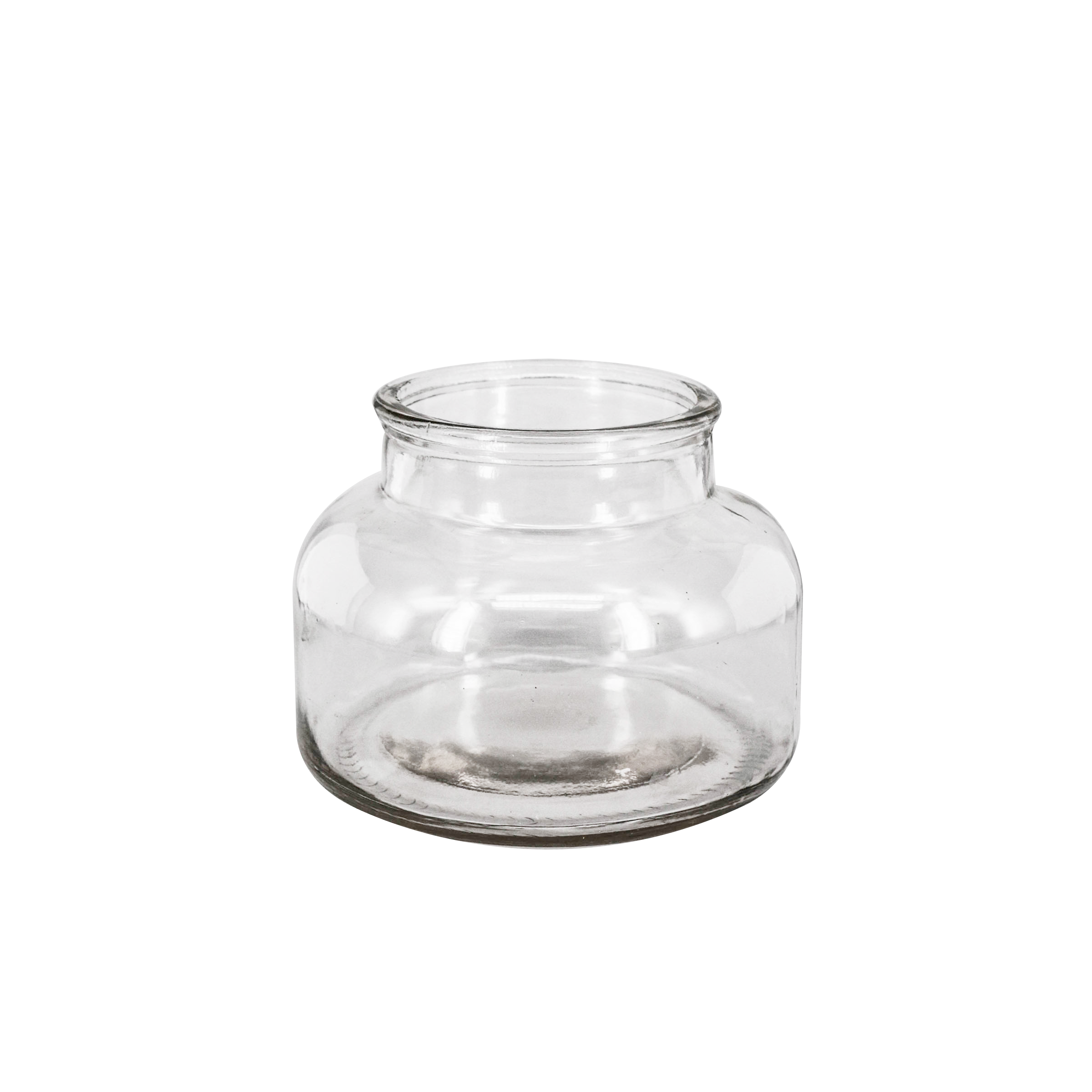 wholesale clear glass candle jars candle containers