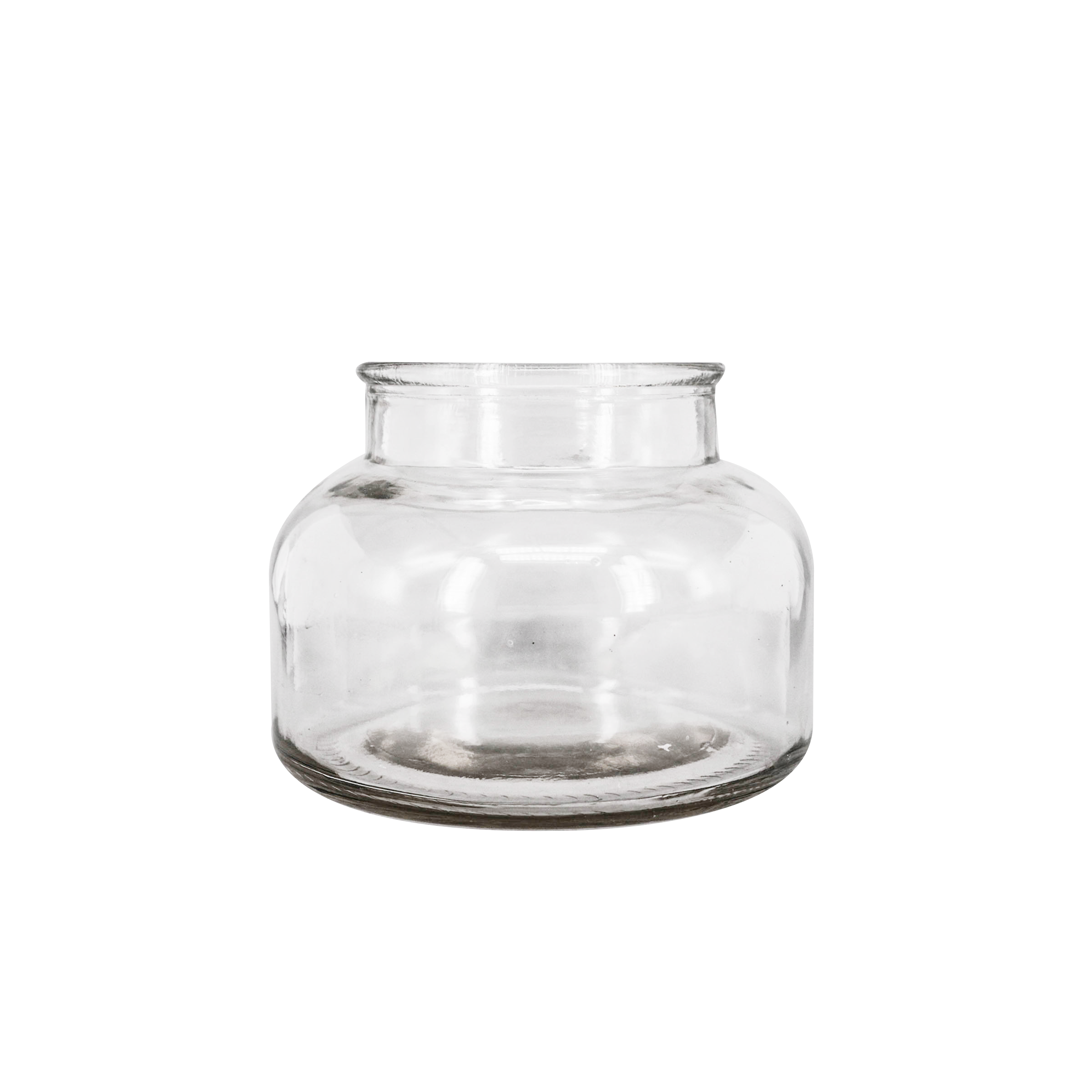 wholesale clear glass candle jars candle containers