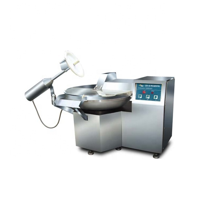 Commercial Electric Sausage Meat bowl cutter 80 liters chopper mixer vegetable cutter emulsify Meat chopping machine