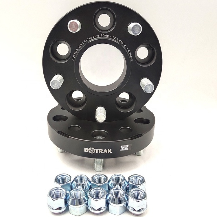 BOTRAK WAS 25mm 5x114.3 to 5x120 wheel adapters spacers for toyota hilux tacoma Venturer Chaser Isis Lexus SC400 GS350