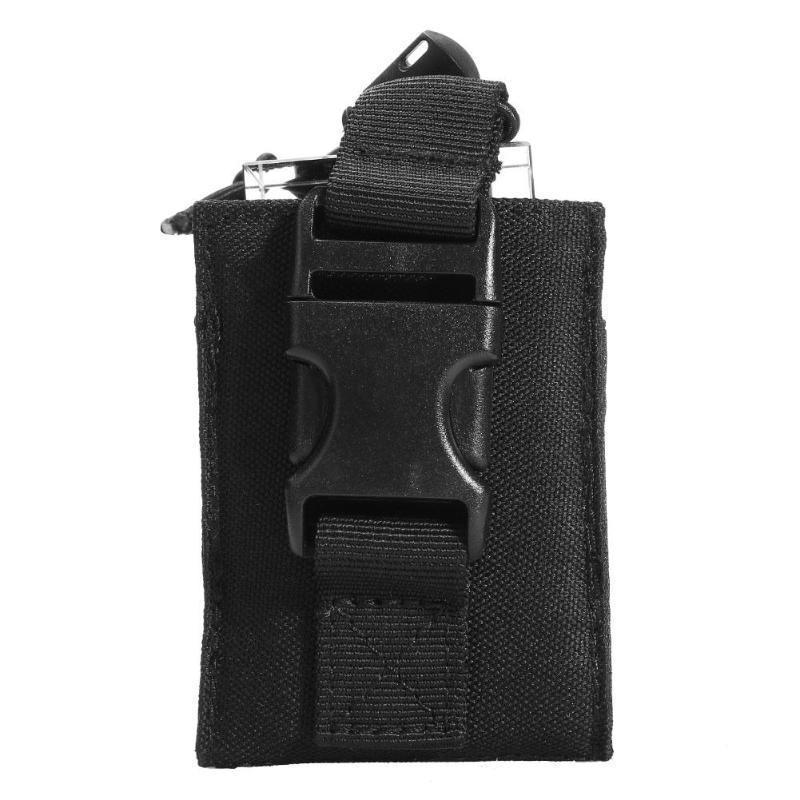 OEM Tactical Radio Holster Molle Radio Pouch Gear Walkie Talkie Holder Bag for Vest Duty Belt Backpack 600D Nylon