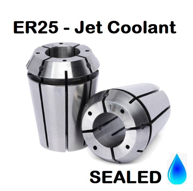 ER16 ER20 ER25 ER32 erc Jet Coolant Sealed Collets