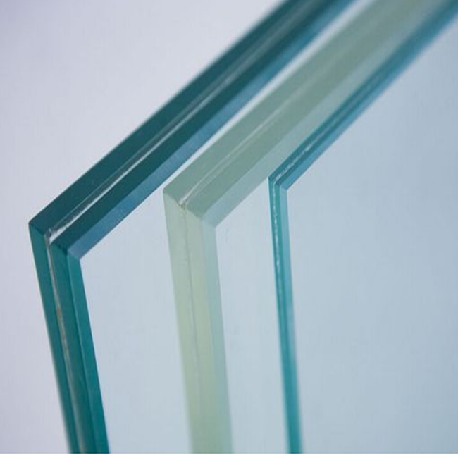 Safety bulletproof glass toughened laminated glass panels for construction and curtain walls