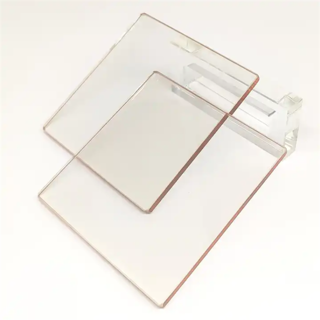 Factory hot sale 4mm heat-resistant glass plate stove fireplace ceramic glass plate