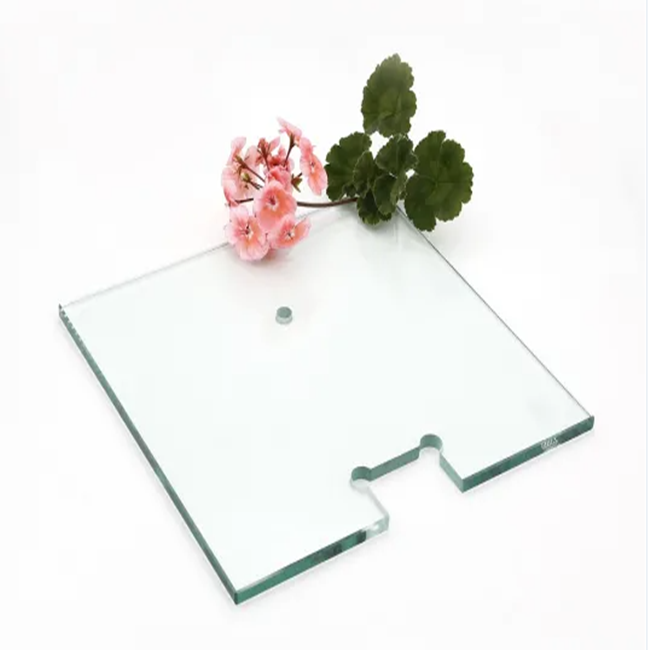 8, 10, 12mm Low Iron Frameless  Flat Tempered Glass Shower Door