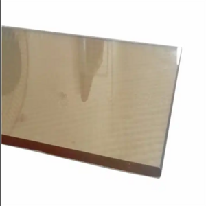 Factory hot sale 4mm heat-resistant glass plate stove fireplace ceramic glass plate