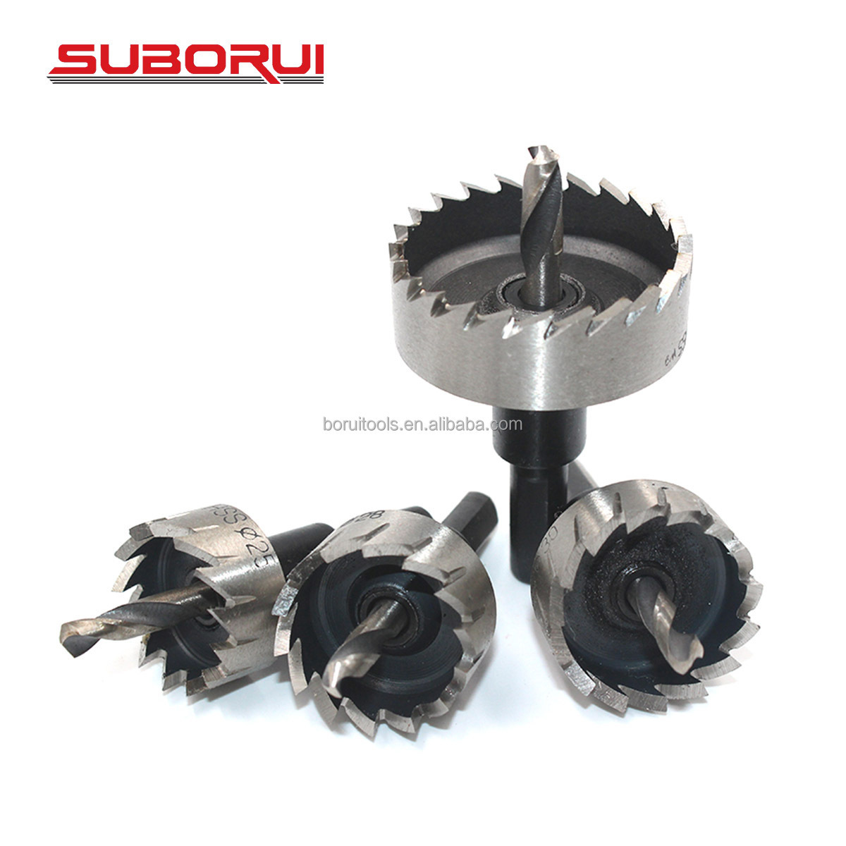 SUBORUI 16-30MM HSS Hole Saw Cutting Kit Drill Bits Opener Cutter Hole Saw Set For Stainless Steel Metal Iron