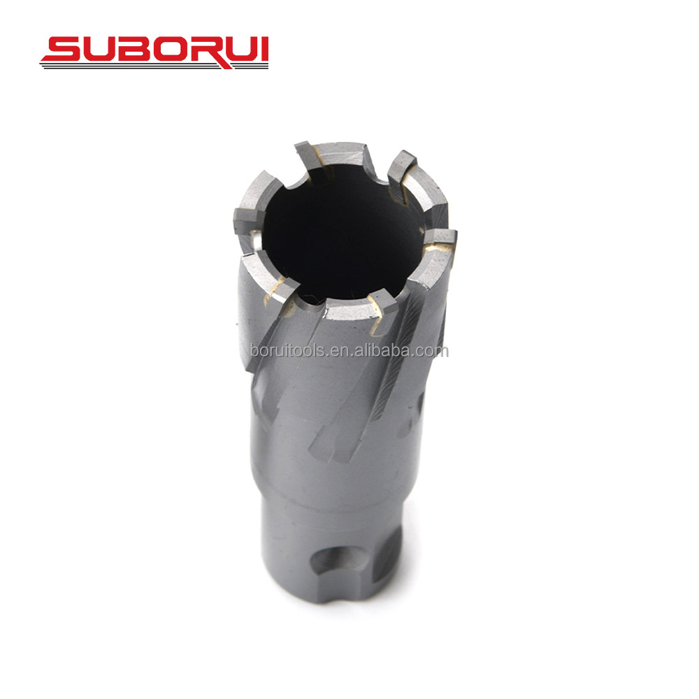 SUBORUI  25mm 35mm 50mm Universal Shank TCT Core Drill Bit Broach Cutter Annular Cutter  For Magnetic Base Drill