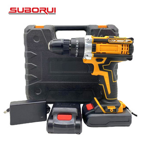 SUBORUI Factory 12V 21V Taladro Inalambrico Power Tools Rechargeable Battery Electric Cordless Drill Set