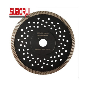 SUBORUI Hot Press Turbo Diamond Saw Blades with Flange