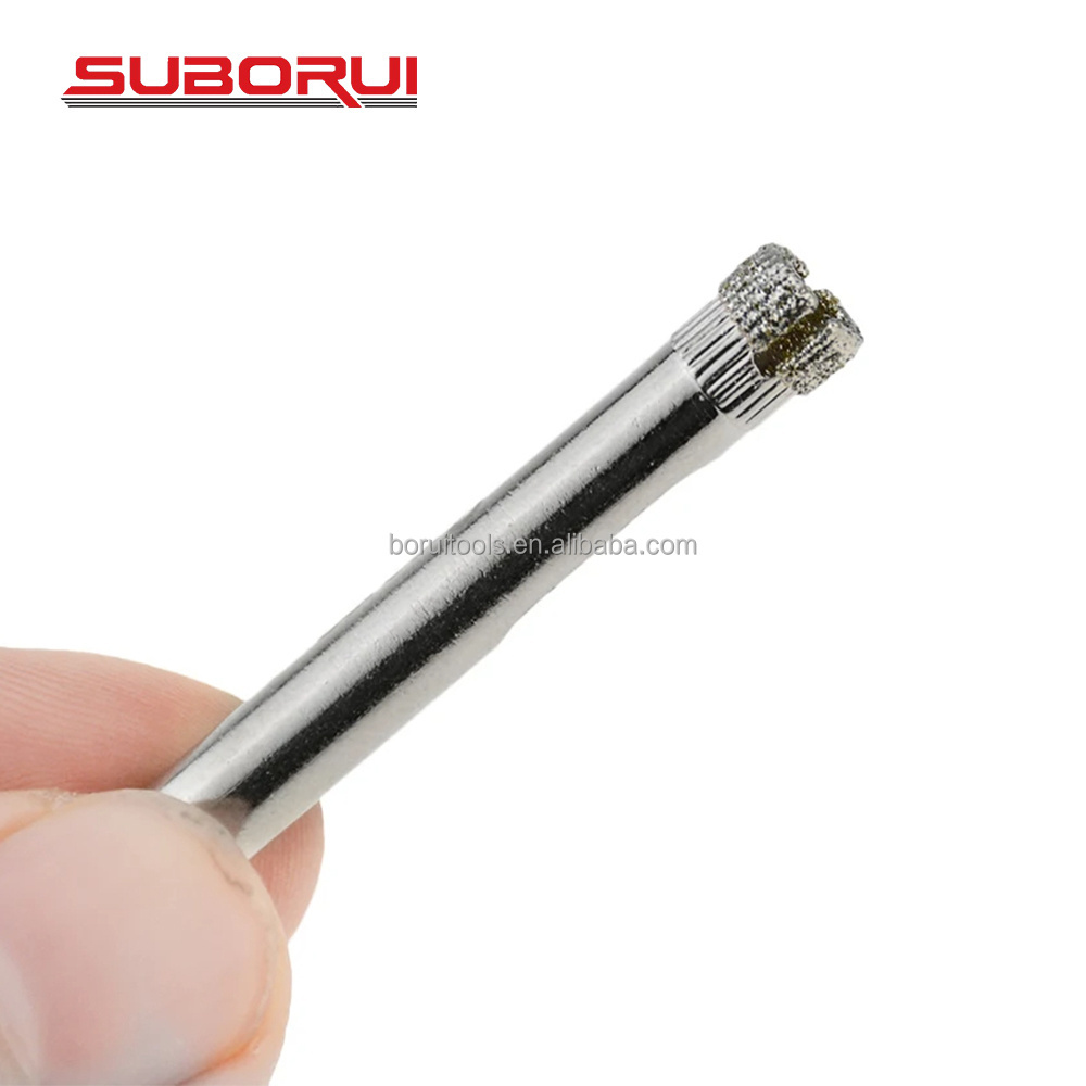 SUBORUI Diamond Glass Tile Core Hole Saw Cutter Drill Bit Set For Glass Tile Ceramic Marble Porcelain Brocas Diamantadas