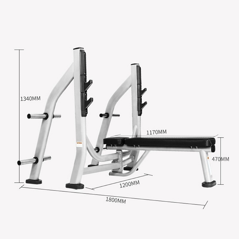 Commercial Strength Gym Equipment Adjustable Multi-Function Squat Barbell Rack Pen Holder Mini Squat Rack With Bench