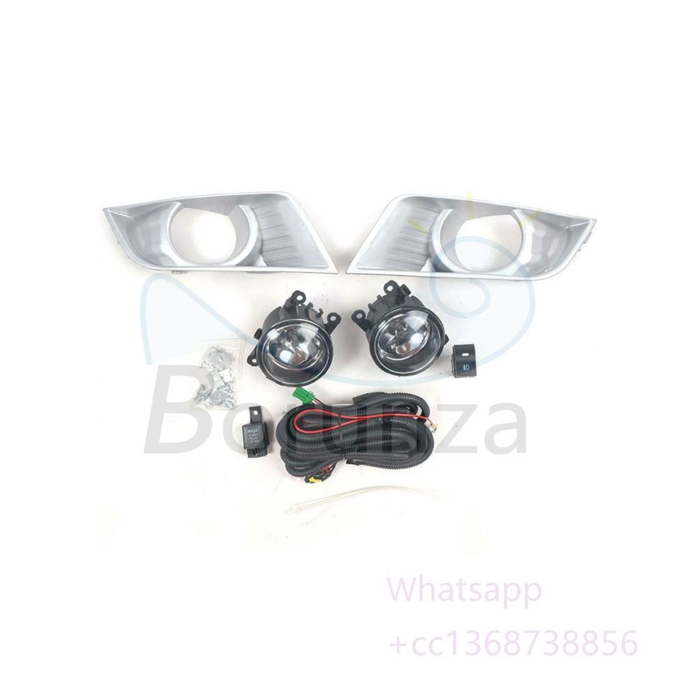 High Quality Auto Parts For Ford Ranger T6 2015-2018 Wildtrak Pickup Light Fog Lamp Pair WChrome cover