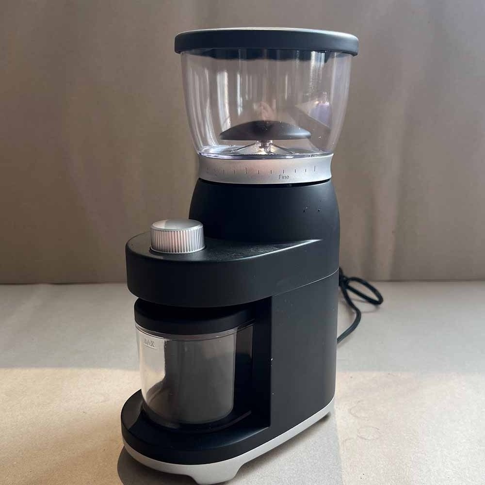 BRL-3063 removable 100g bean hopper stainless steel 200w flat burr coffee grinder espresso coffee machine with grinder