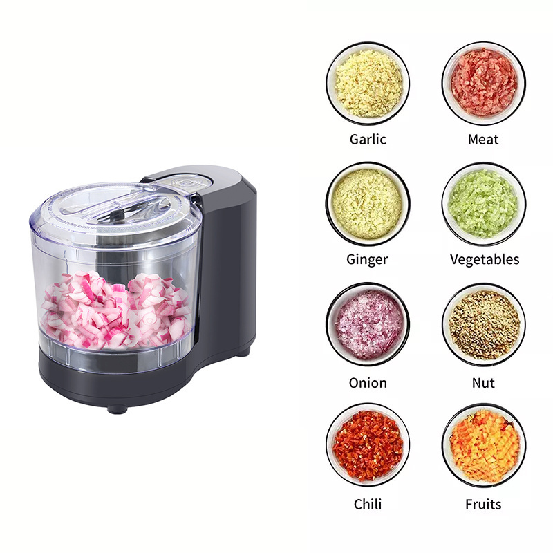 OEM Wholesale kitchen electrical garlic chopper Carrot cutter onion chopper meat electric food chopper