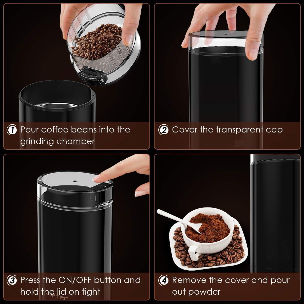 Wholesale OME spice grinder machine small household multifunction 150w automatic electric coffee grinder