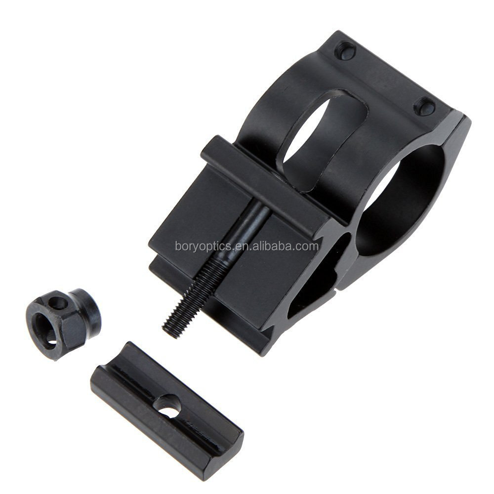 Boryoptics QD 25mm Scope Mounts Flashlight Torch Mounts For Standard Offset Scope