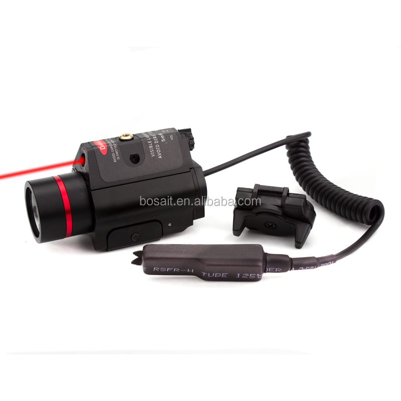 Bosait Red Dot Laser Sight Flashlight Combo Tactical Flashlight